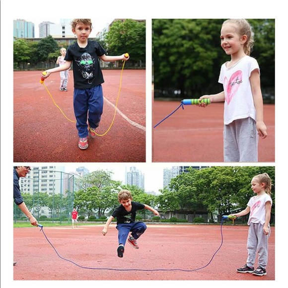 NWT Aoneky Adjustable Kids Jump Rope with Counter and Comfortable Handles - Picture 6 of 6